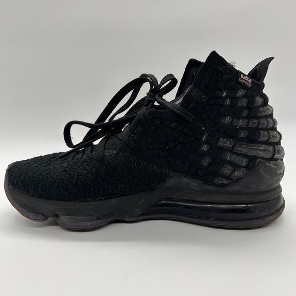 Nike LeBron 17 Shoes Mens Size 7.5 Global Currency Basketball Knit BQ3177-001 - Picture 2 of 9